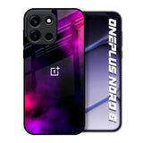 Pink Galaxy OnePlus Nord 6 Glass Back Cover Online