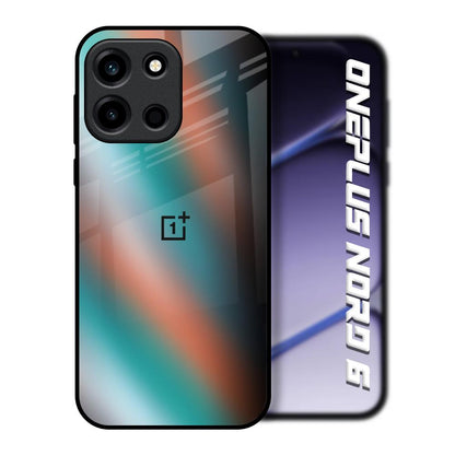 Melted Emerald OnePlus Nord 6 Glass Back Cover Online