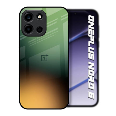 Blurry Forest OnePlus Nord 6 Glass Back Cover Online