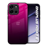 Purple Ombre Pattern OnePlus Nord 6 Glass Back Cover Online