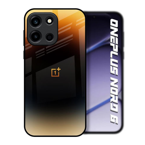 Grainy Yellow OnePlus Nord 6 Glass Back Cover Online