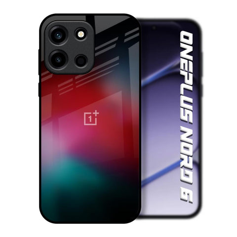 Mystere Red OnePlus Nord 6 Glass Back Cover Online