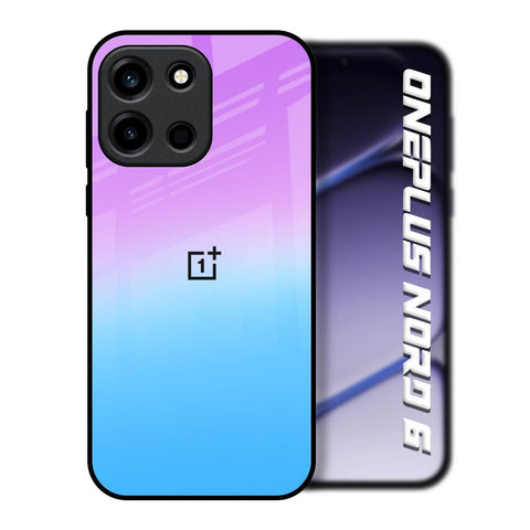 Unicorn Pattern OnePlus Nord 6 Glass Back Cover Online