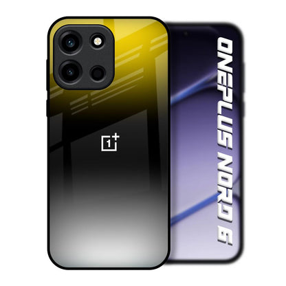 Yellow Shadow OnePlus Nord 6 Glass Back Cover Online