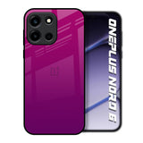 Magenta Gradient OnePlus Nord 6 Glass Back Cover Online