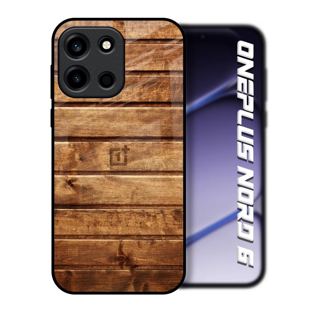 Wooden Planks OnePlus Nord 6 Glass Back Cover Online