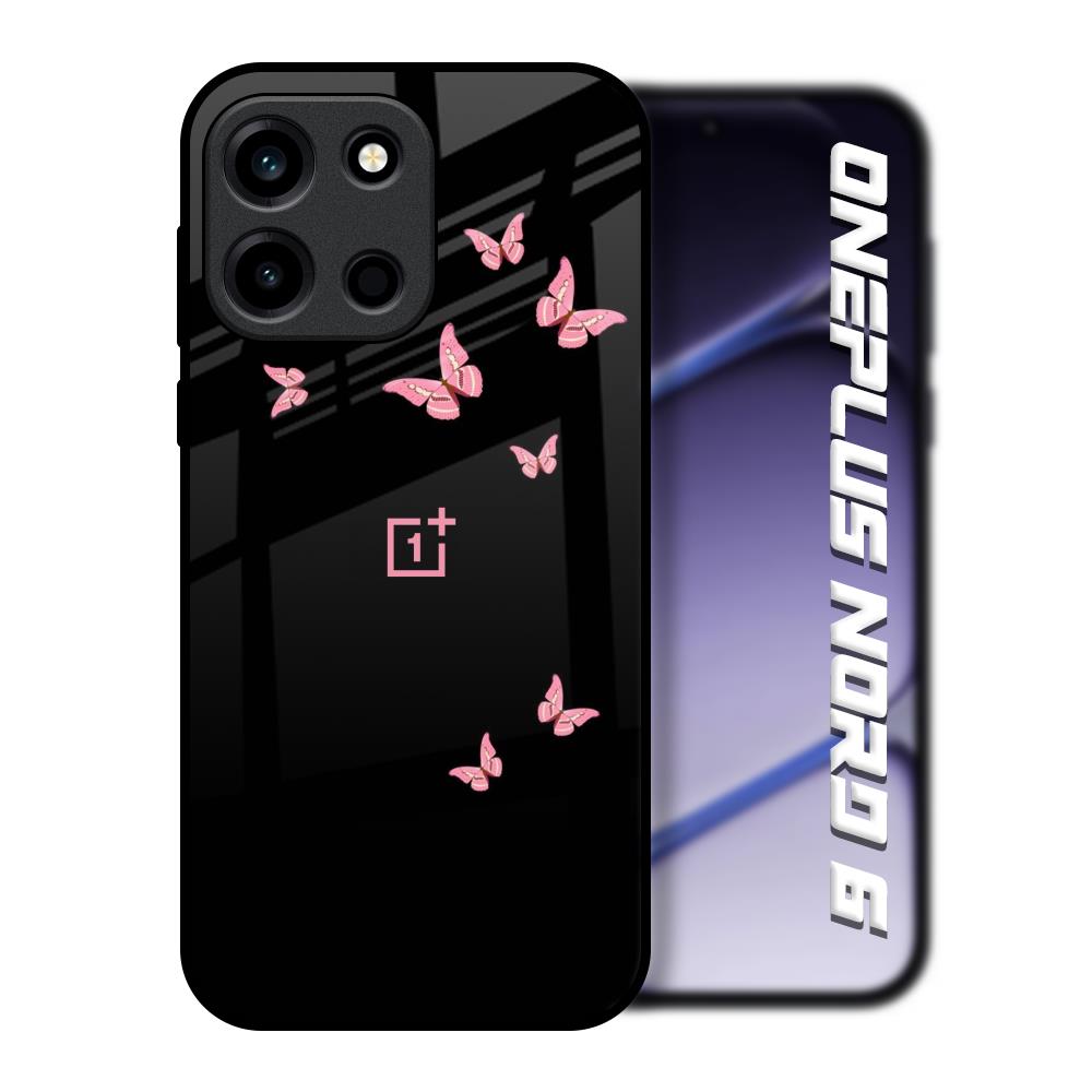 Fly Butterfly OnePlus Nord 6 Glass Back Cover Online