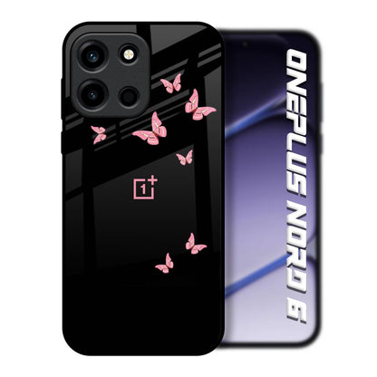 Fly Butterfly OnePlus Nord 6 Glass Back Cover Online
