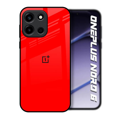 Blood Red OnePlus Nord 6 Glass Back Cover Online