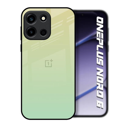 Mint Green Gradient OnePlus Nord 6 Glass Back Cover Online