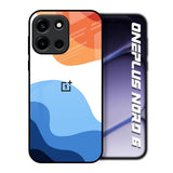 Wavy Color Pattern OnePlus Nord 6 Glass Back Cover Online
