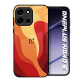 Magma Color Pattern OnePlus Nord 6 Glass Back Cover Online