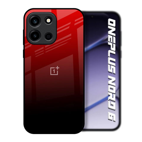 Maroon Faded OnePlus Nord 6 Glass Back Cover Online