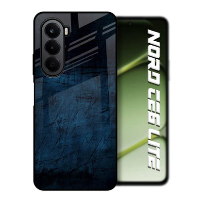 Dark Blue Grunge OnePlus Nord CE6 lite Glass Back Cover Online