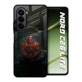 Lord Hanuman Animated OnePlus Nord CE6 lite Glass Back Cover Online