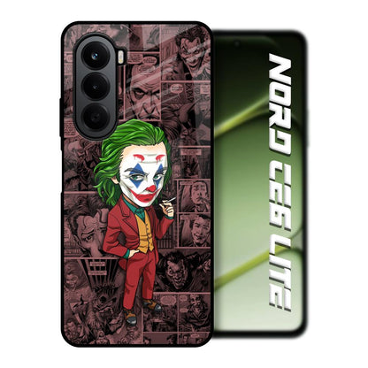 Joker Cartoon OnePlus Nord CE6 lite Glass Back Cover Online
