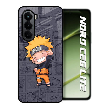 Orange Chubby OnePlus Nord CE6 lite Glass Back Cover Online