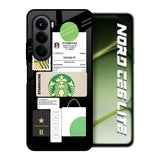 Coffee Latte OnePlus Nord CE6 lite Glass Back Cover Online