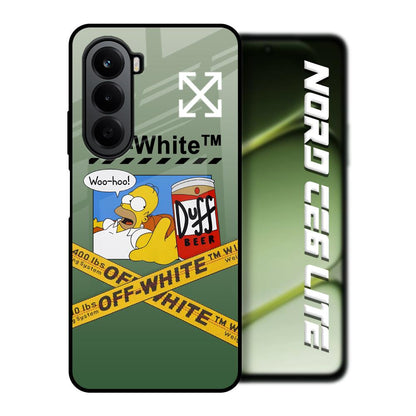 Duff Beer OnePlus Nord CE6 lite Glass Back Cover Online