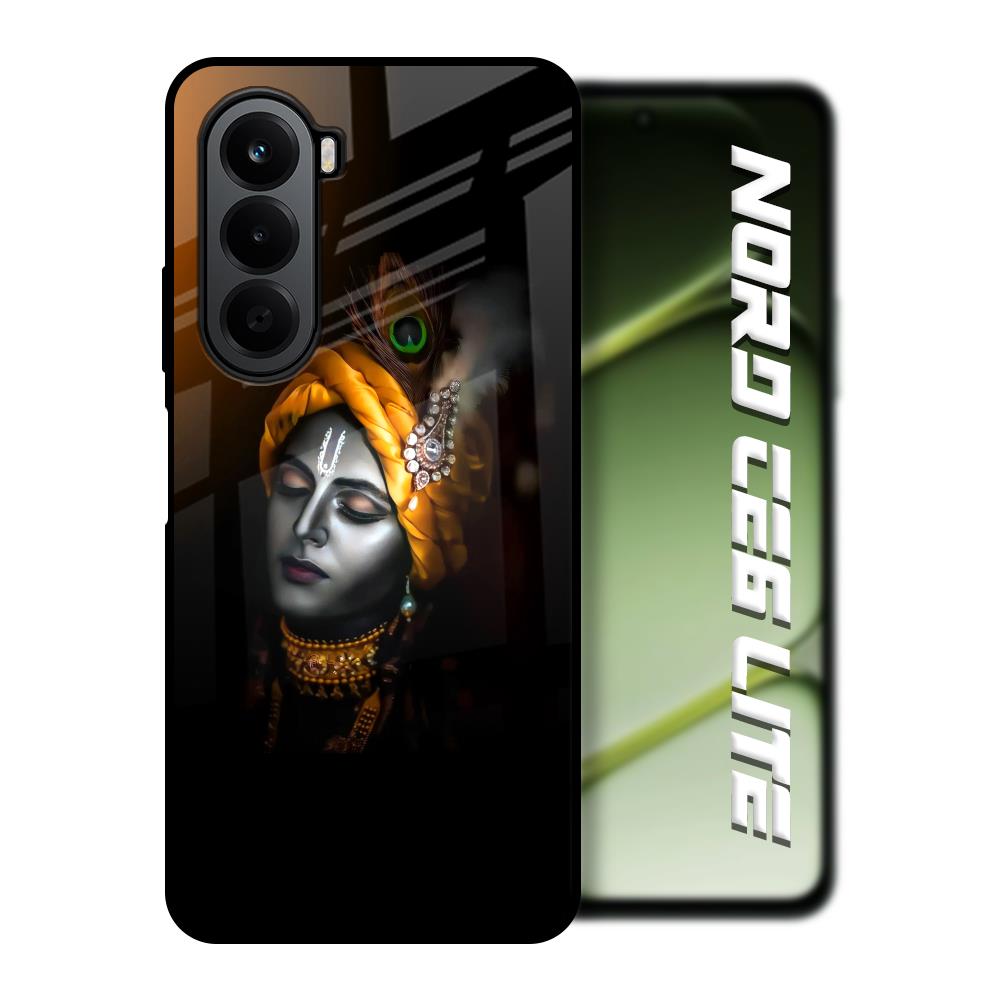 Ombre Krishna OnePlus Nord CE6 lite Glass Back Cover Online