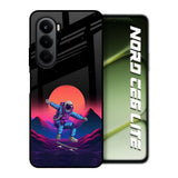 Retro Astronaut OnePlus Nord CE6 lite Glass Back Cover Online