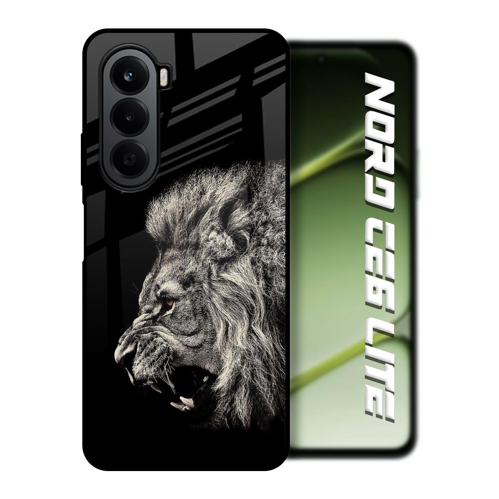 Brave Lion OnePlus Nord CE6 lite Glass Back Cover Online