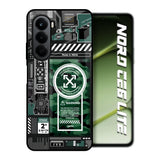 Green Camo Circuit OnePlus Nord CE6 lite Glass Back Cover Online