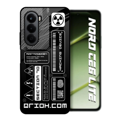 Futuristic Art OnePlus Nord CE6 lite Glass Back Cover Online