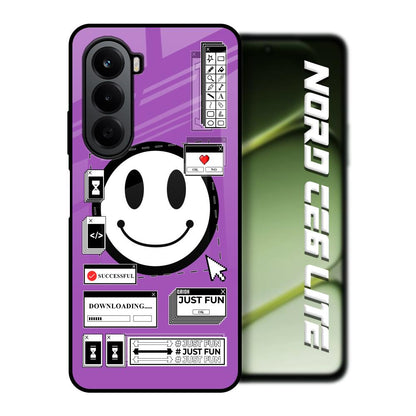 Code with Smile OnePlus Nord CE6 lite Glass Back Cover Online