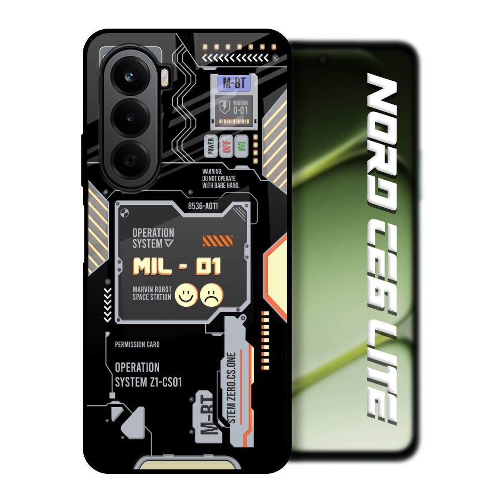 Exposed Parts OnePlus Nord CE6 lite Glass Back Cover Online