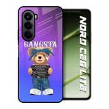 Gangsta Bear OnePlus Nord CE6 lite Glass Back Cover Online