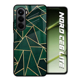 Abstract Green OnePlus Nord CE6 lite Glass Back Cover Online