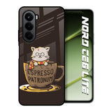 Tea With Kitty OnePlus Nord CE6 lite Glass Back Cover Online