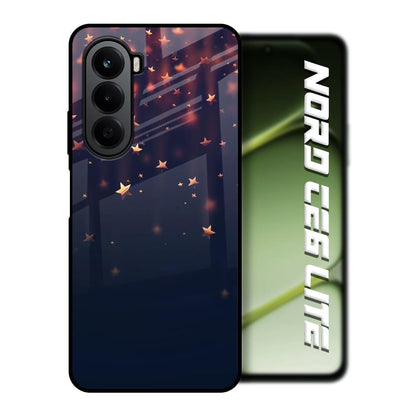Falling Stars OnePlus Nord CE6 lite Glass Back Cover Online