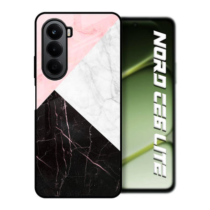 Marble Collage Art OnePlus Nord CE6 lite Glass Back Cover Online