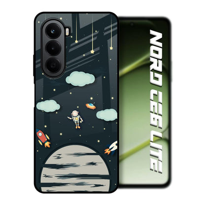 Astronaut Dream OnePlus Nord CE6 lite Glass Back Cover Online