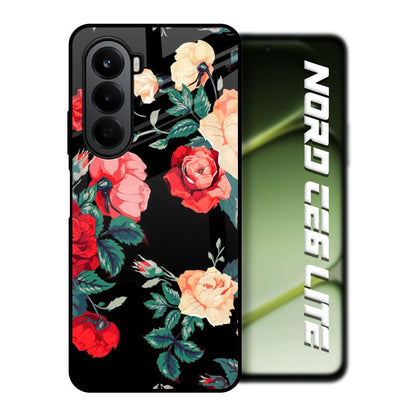 Floral Bunch OnePlus Nord CE6 lite Glass Back Cover Online