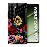 Floral Decorative OnePlus Nord CE6 lite Glass Back Cover Online