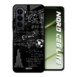 Funny Math OnePlus Nord CE6 lite Glass Back Cover Online