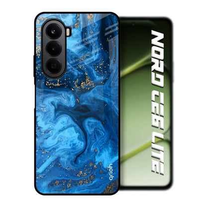 Gold Sprinkle OnePlus Nord CE6 lite Glass Back Cover Online