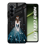 Queen Of Fashion OnePlus Nord CE6 lite Glass Back Cover Online