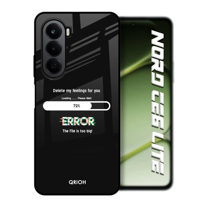 Error OnePlus Nord CE6 lite Glass Back Cover Online