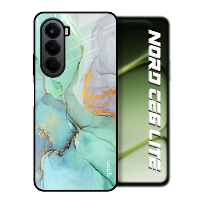 Green Marble OnePlus Nord CE6 lite Glass Back Cover Online