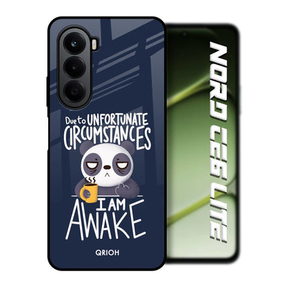 Struggling Panda OnePlus Nord CE6 lite Glass Back Cover Online
