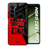 I Am A King OnePlus Nord CE6 lite Glass Back Cover Online