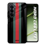 Vertical Stripes OnePlus Nord CE6 lite Glass Back Cover Online