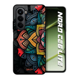 Retro Gorgeous Flower OnePlus Nord CE6 lite Glass Back Cover Online