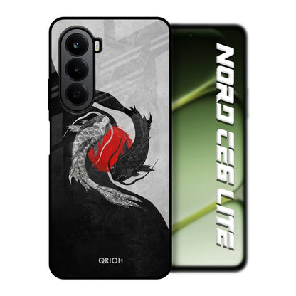 Japanese Art OnePlus Nord CE6 lite Glass Back Cover Online