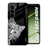 Kitten Mandala OnePlus Nord CE6 lite Glass Back Cover Online