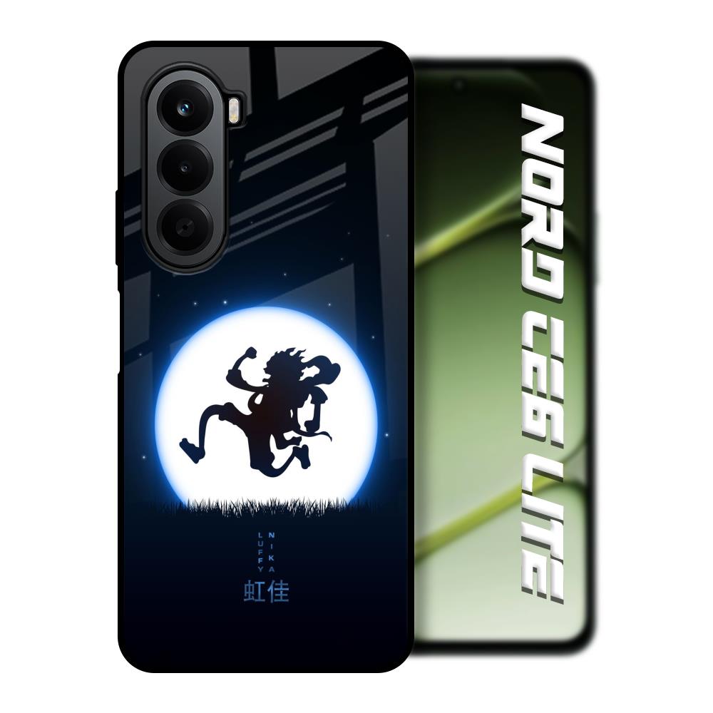Luffy Nika OnePlus Nord CE6 lite Glass Back Cover Online